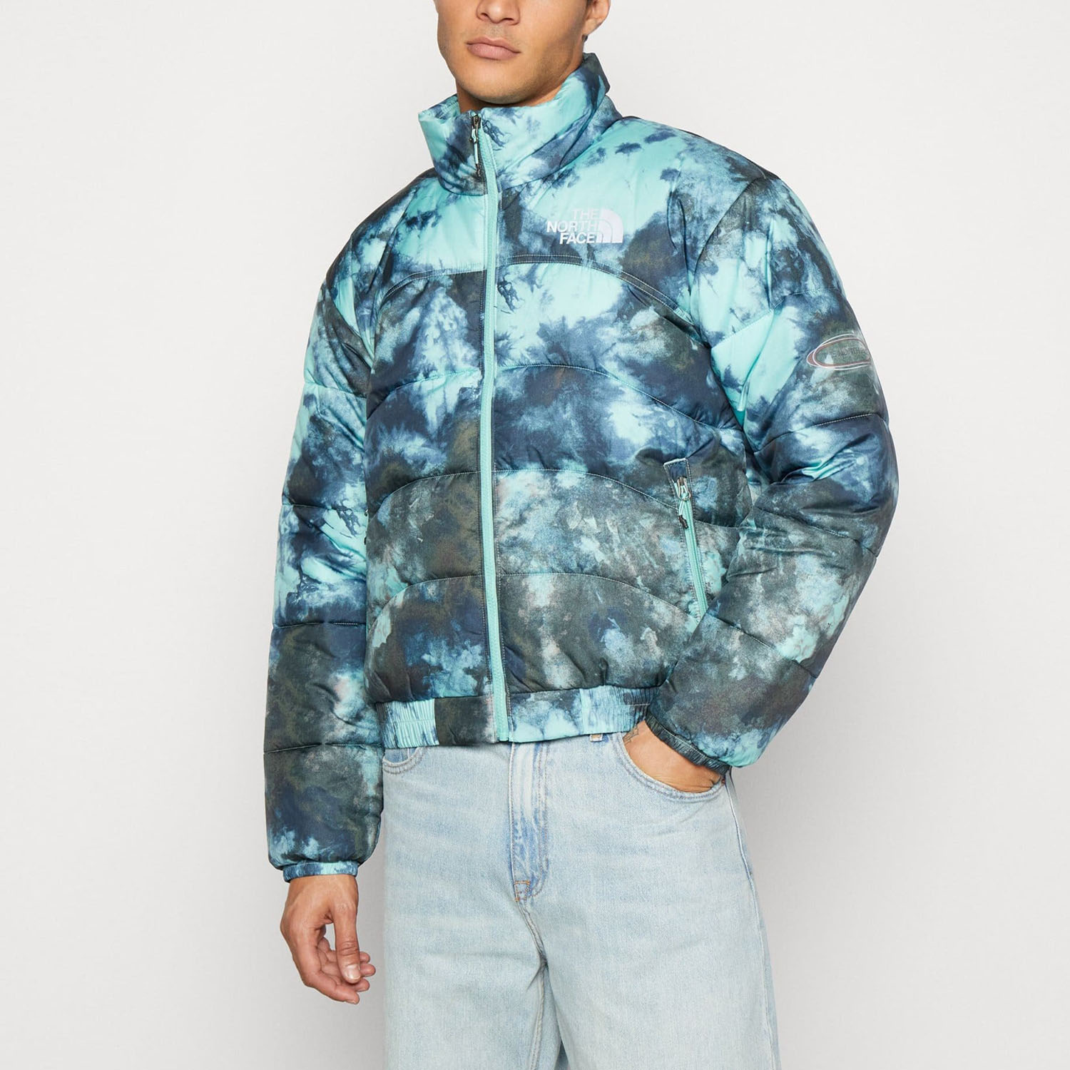 Куртка The North Face M P TNF JKT 2K WASBICEDYEPRINT по акционной